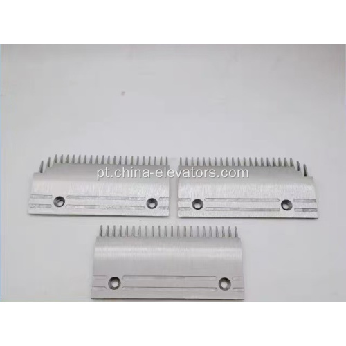 Placa pente de liga de alumínio para escadas rolantes FUJITEC